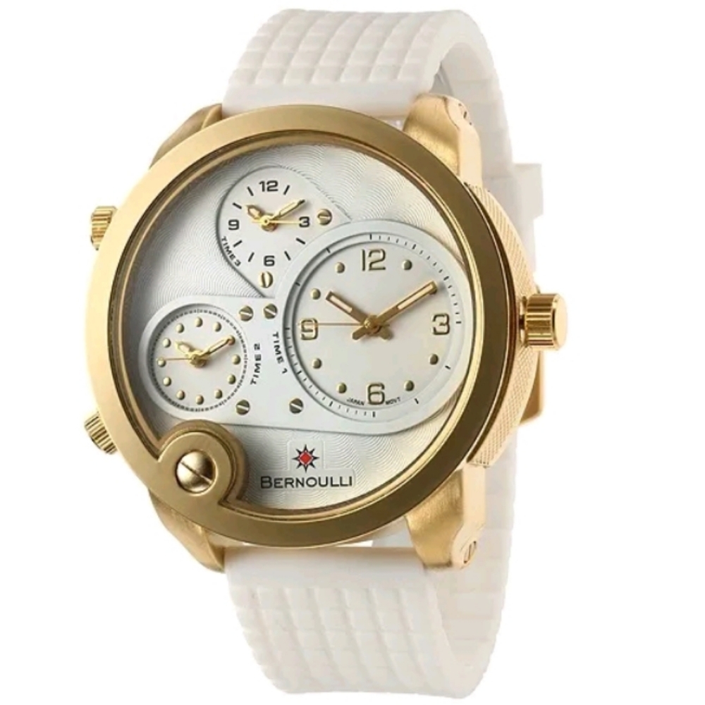Bernoulli 9788 Men's Multi Time Zone Watch.